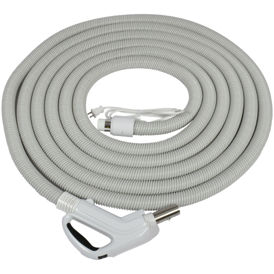 Universal 35  Foot Direct Connect Central Vac Hose Crushproof 4 Wire Main image