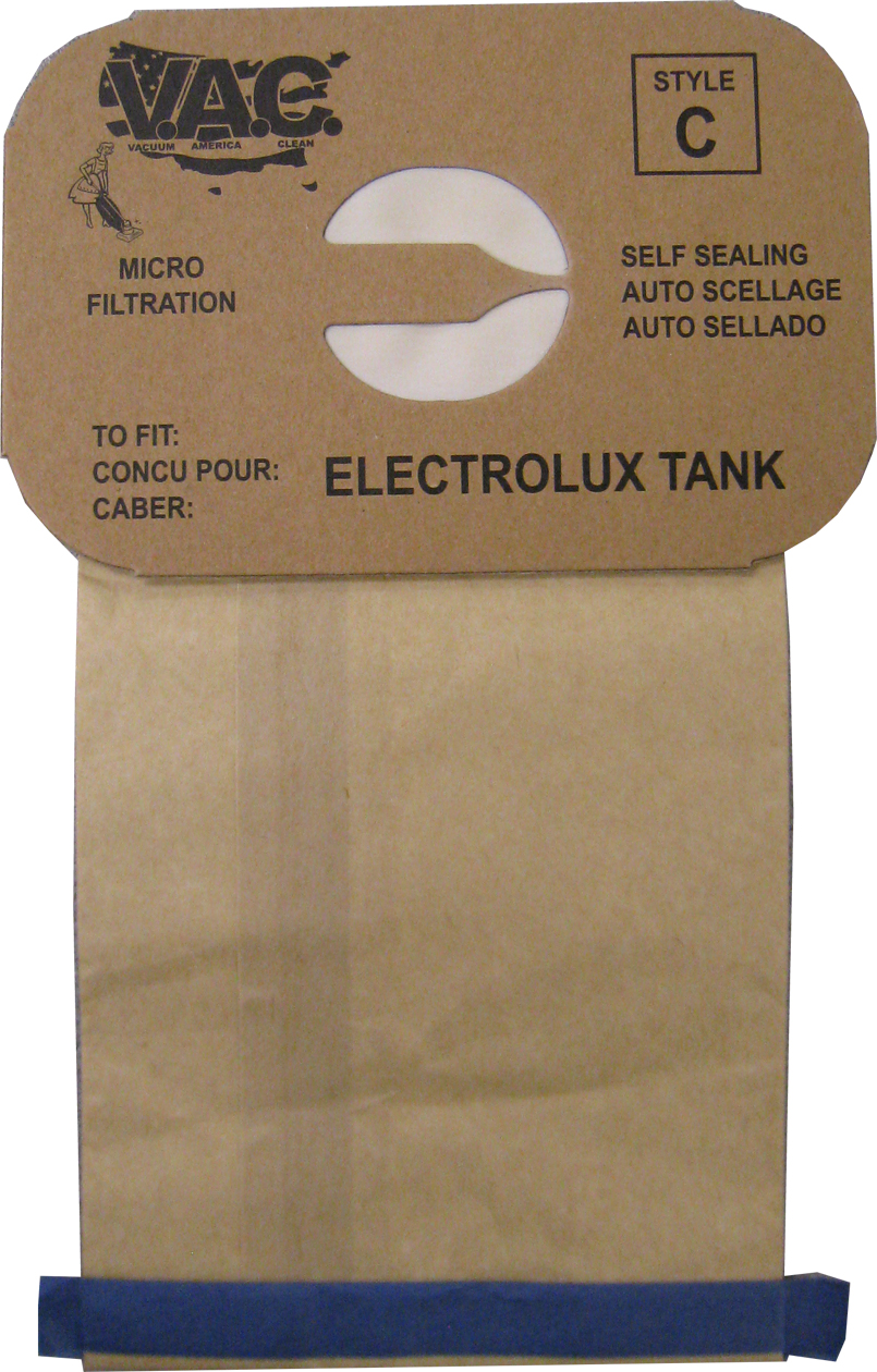 VAC 2 - ELECTROLUX Canister Micro Filtration Bags Pt. No. 10-1030 - 12 Pack Main image