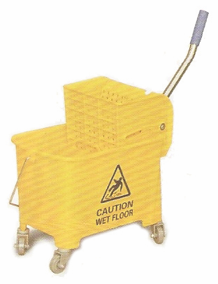 32 Liter Mop Bucket & Down Press Wringer Combo Pack