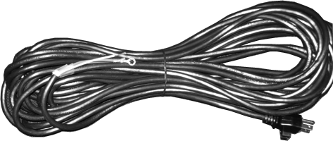 Cord 18/3 50ft Fit-All Black