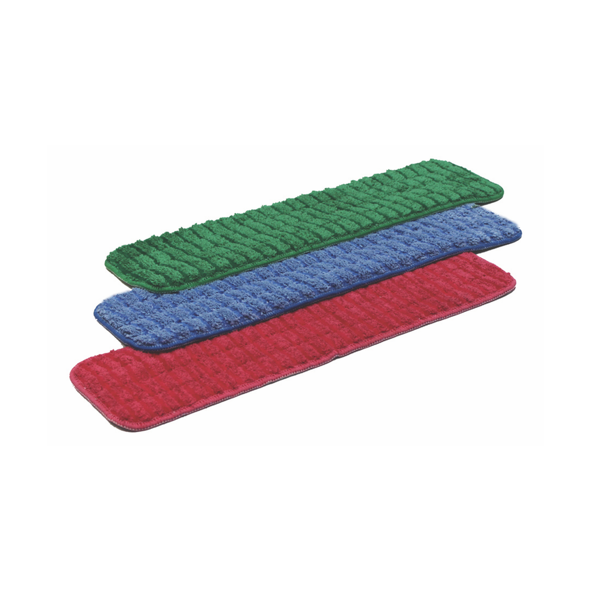Microfiber - Scrubbing Wet Mop Pad 18in Green Main image