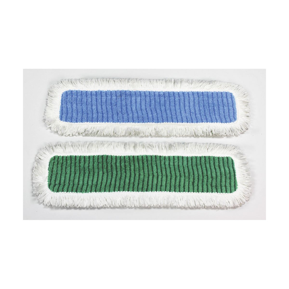 Microfiber - Scrubbing Fringed Wet Mop Pad 24in Green Main image
