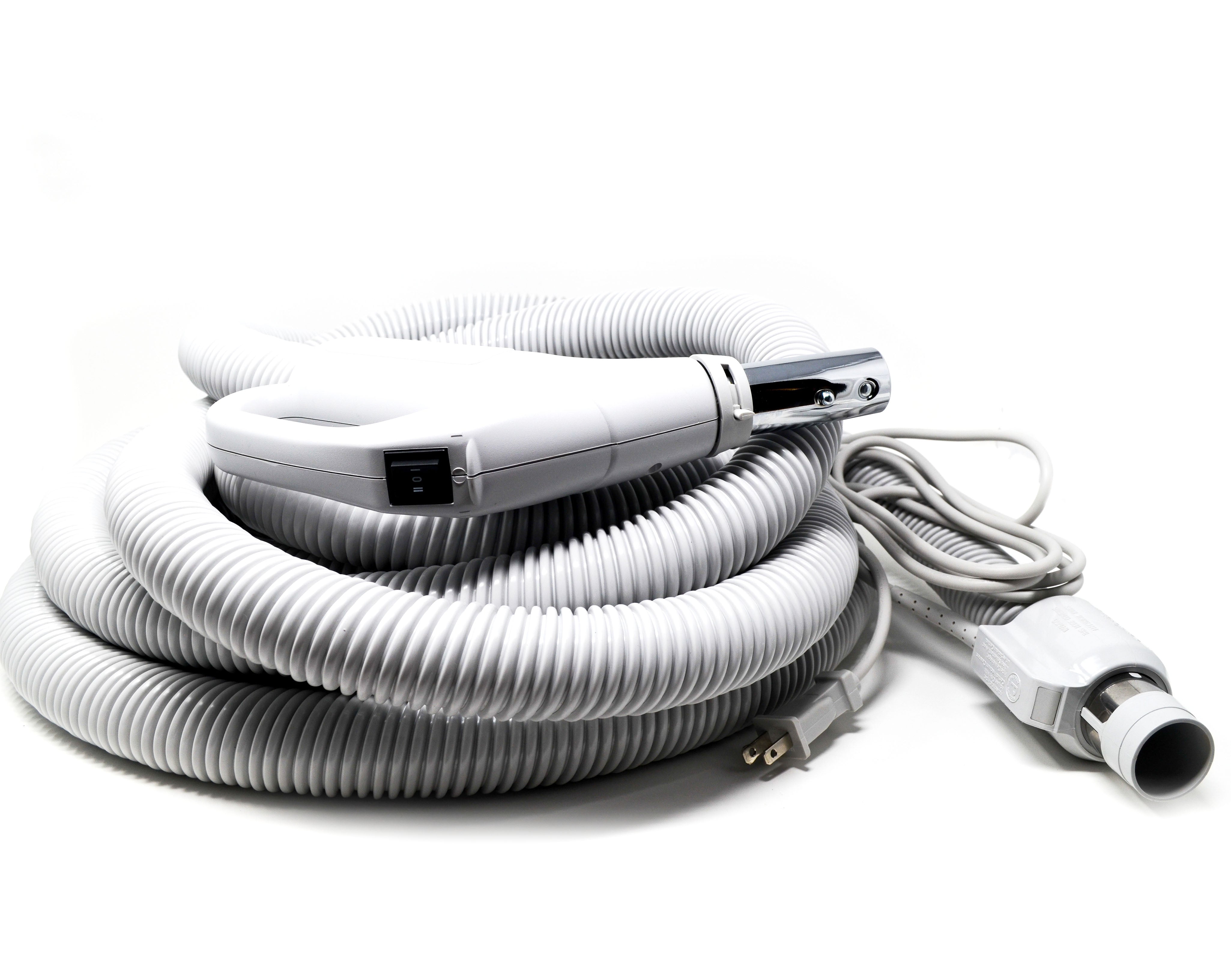 Perfect Central 30′ Pigtail Dual Voltage Vacuum Hose Main image