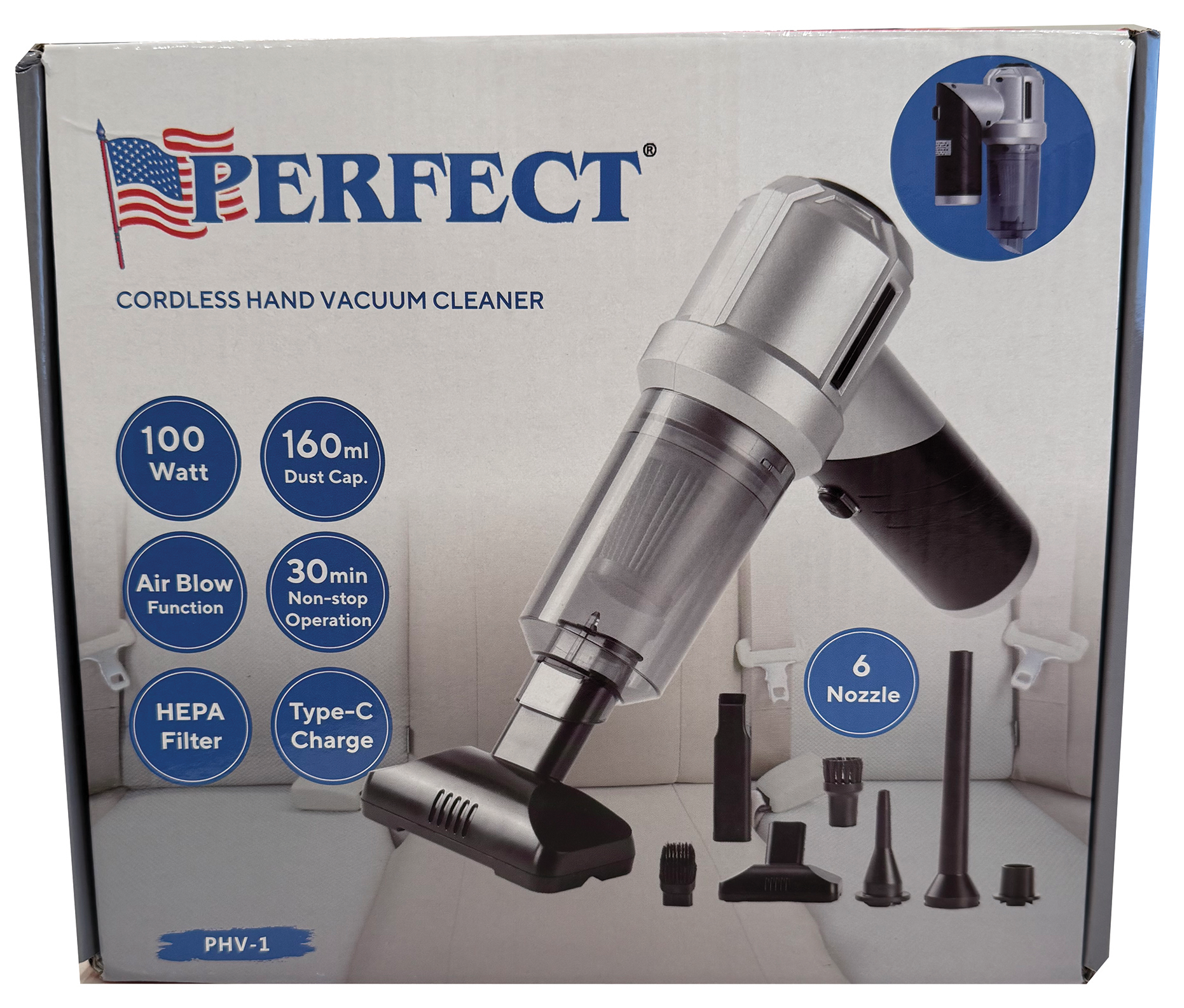 PHV1 Perfect Cordless Handvac
