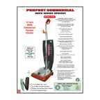 P103 Commercial 12" HEPA Series Commercial Vacuum Cleaner