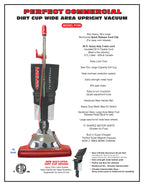 P106  Perfect 16" Dirt Cup Upright Extra Large Capacity
