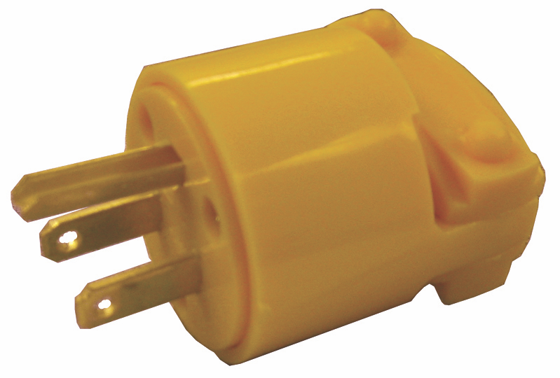 Hospital 3-Prong Male Plug PL4195