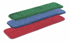 Microfiber - Scrubbing Fringed Wet Mop Pad 24in Red