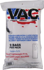 VAC 31- Perfect P09-P110 H-10 HEPA Filtration Vacuum Bag - 9 Bags